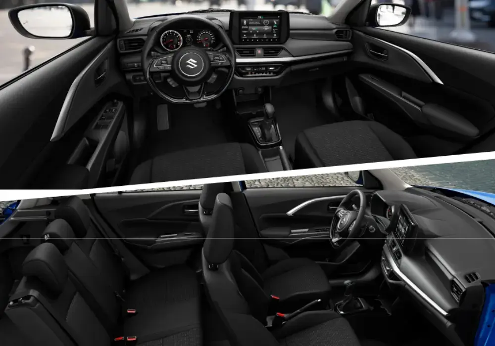 Vista interior del nuevo Suzuki Swift Híbrido